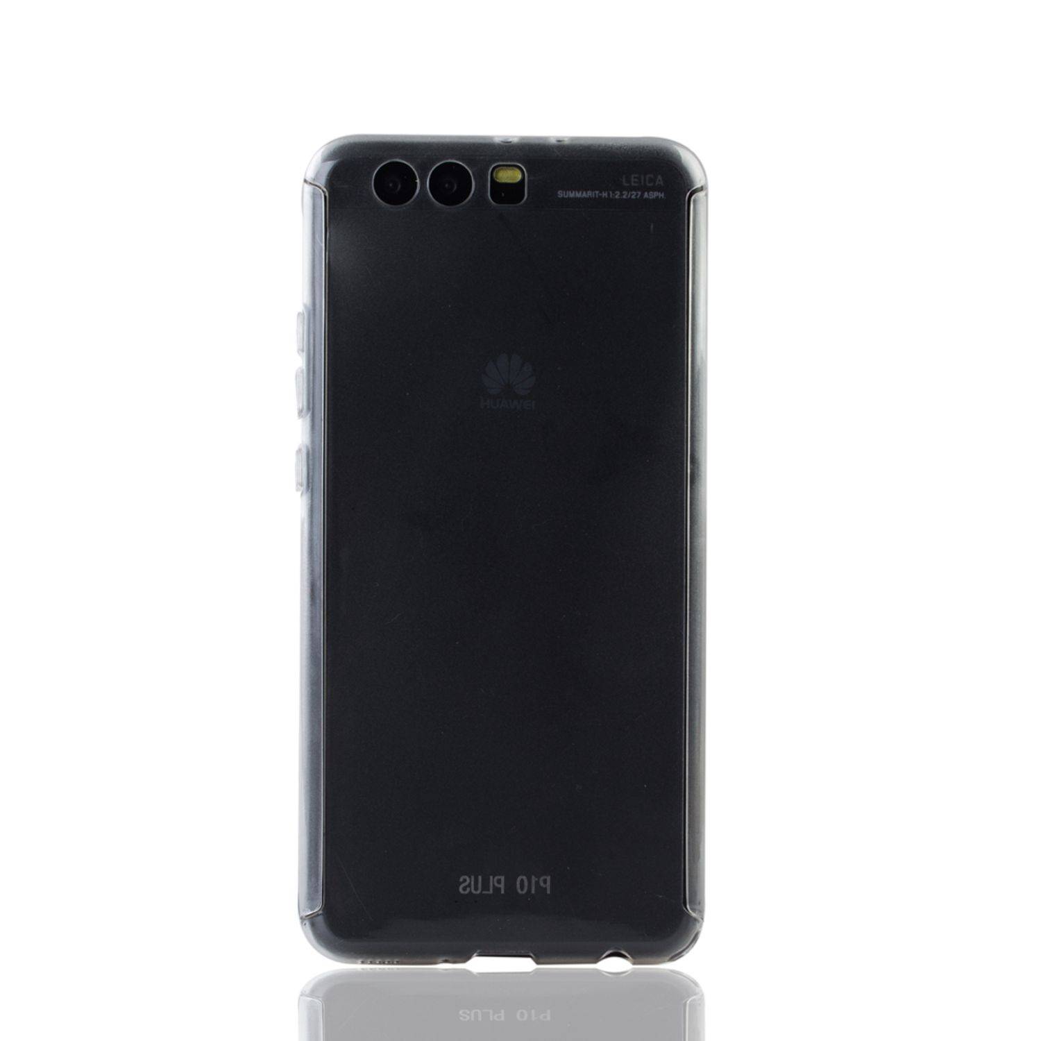 Huawei P10 Plus Handyhülle 360 Grad Schutz Full Cover Transparent
