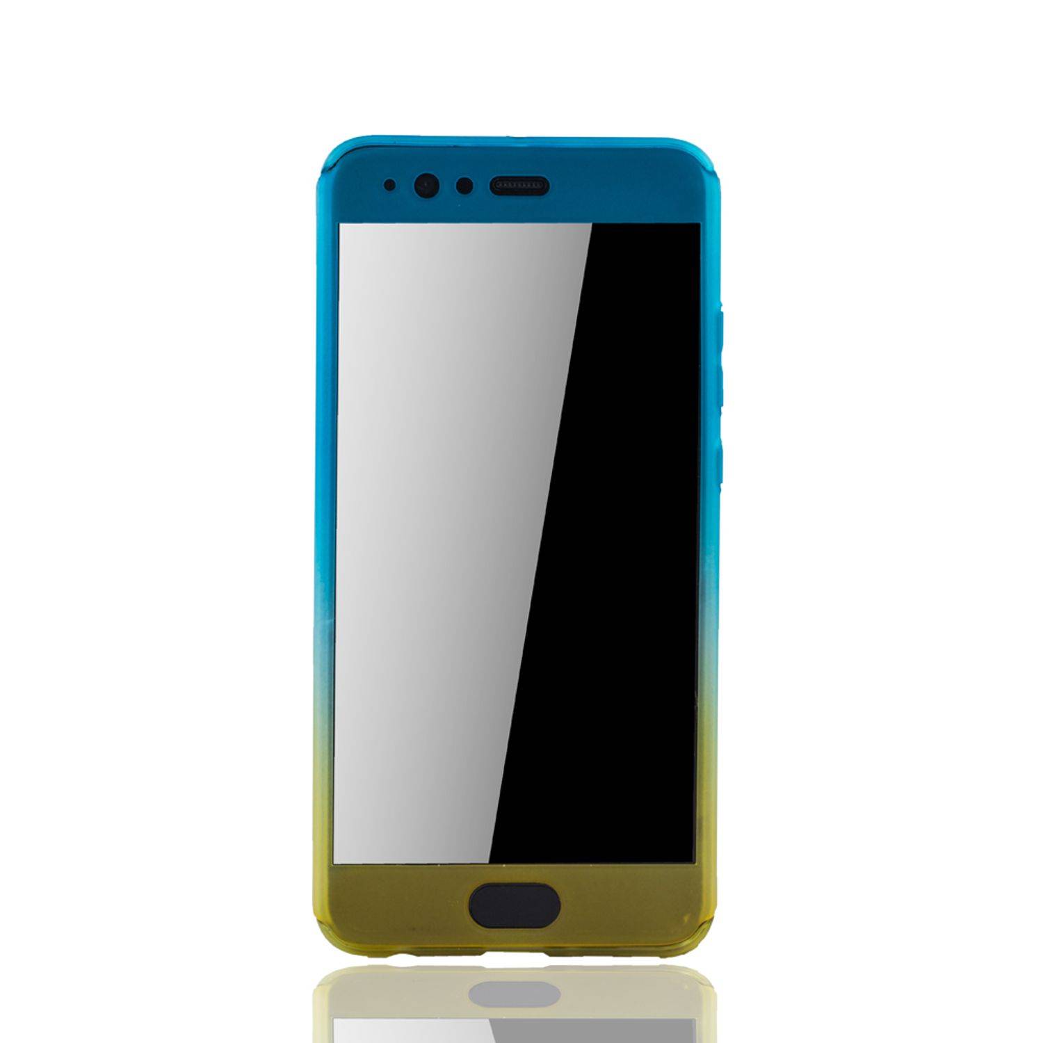 Huawei P10 Plus Handyhülle 360 Grad Schutz Full Cover Mehrfarbig