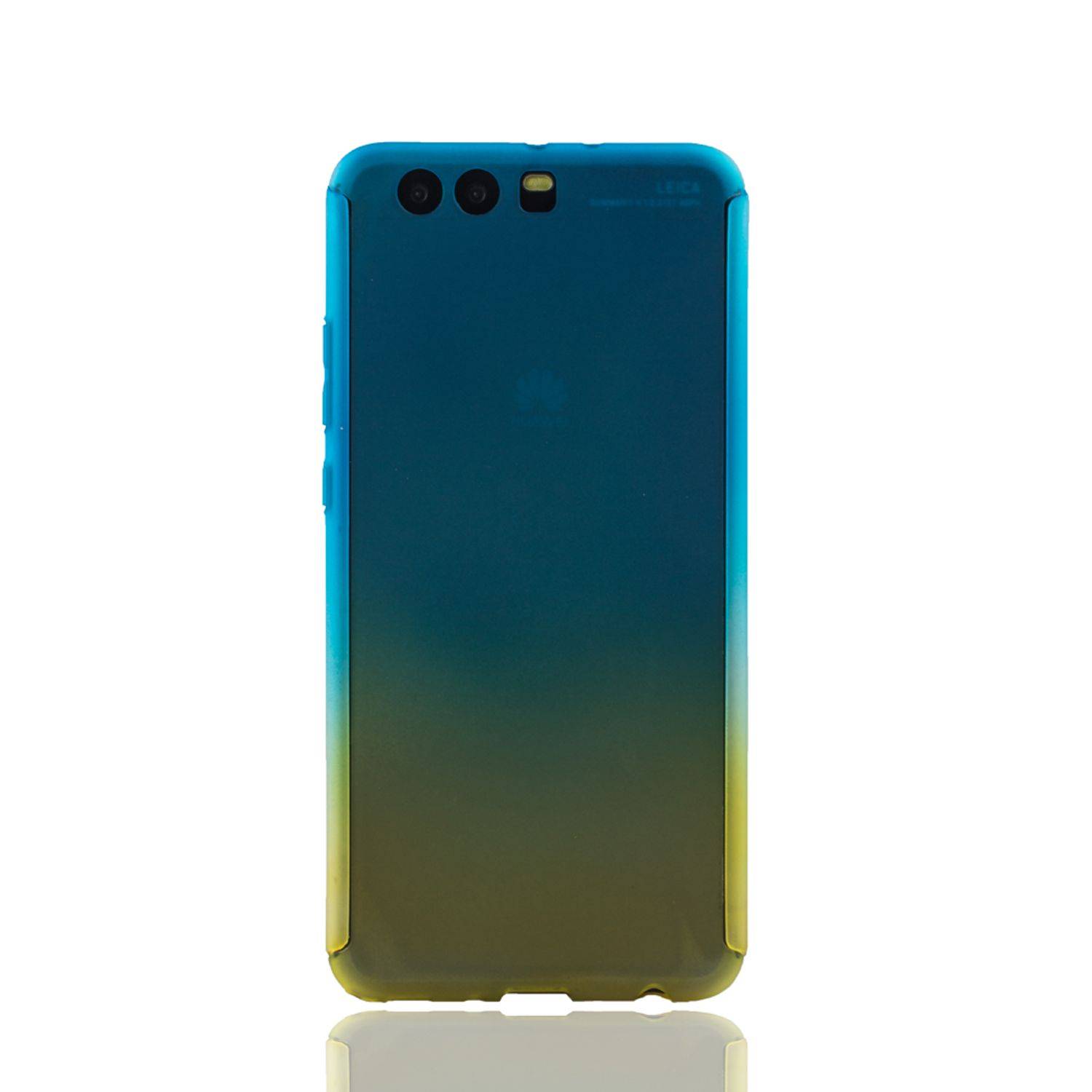 Huawei P10 Plus Handyhülle 360 Grad Schutz Full Cover Mehrfarbig