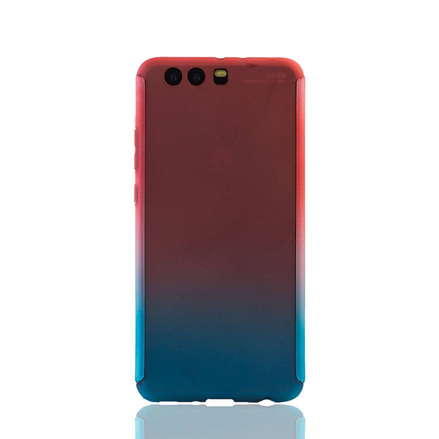 Huawei P10 Plus Handyhülle 360 Grad Schutz Full Cover Mehrfarbig