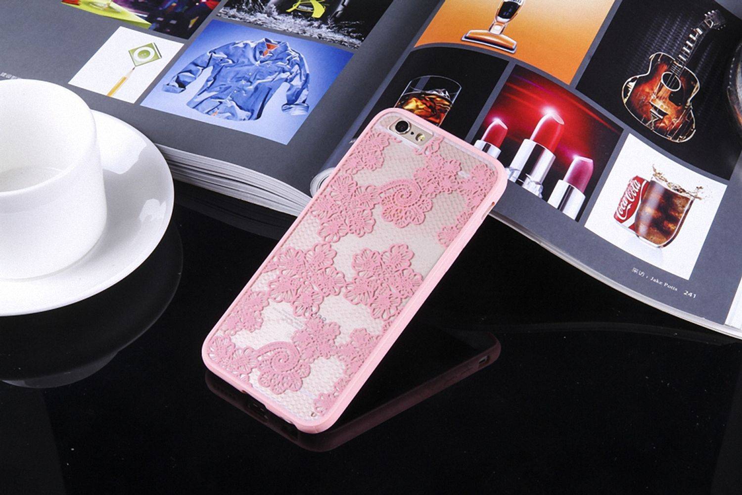 Apple iPhone 8 Plus Handyhülle Backcover Rosa