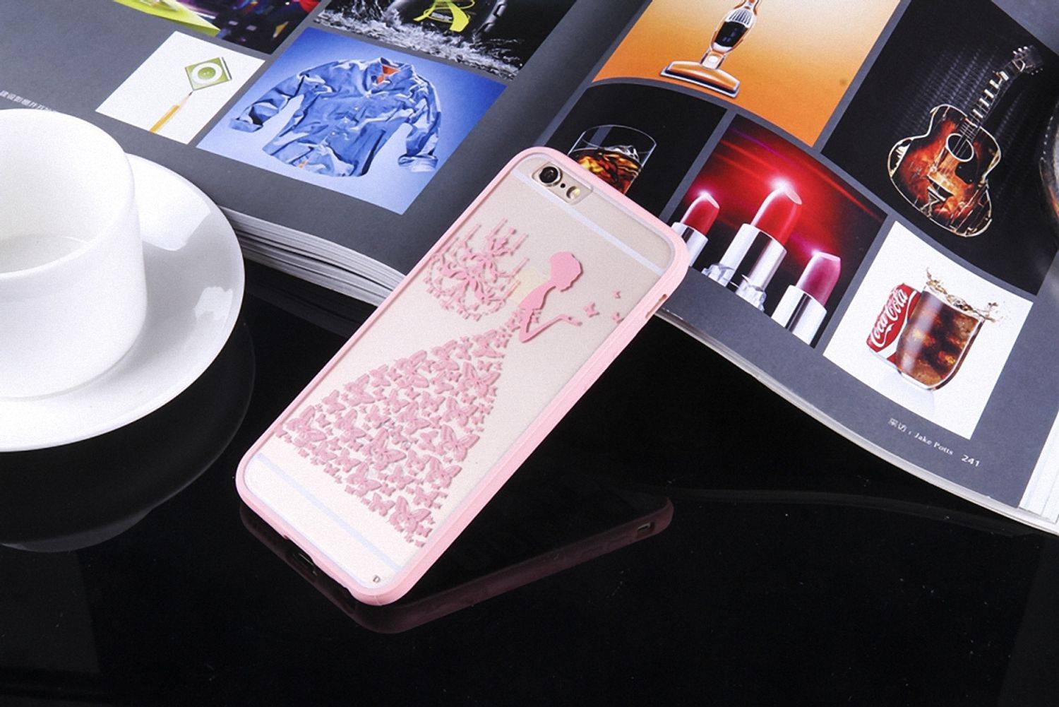 Apple iPhone 8 Plus Handyhülle Backcover Rosa
