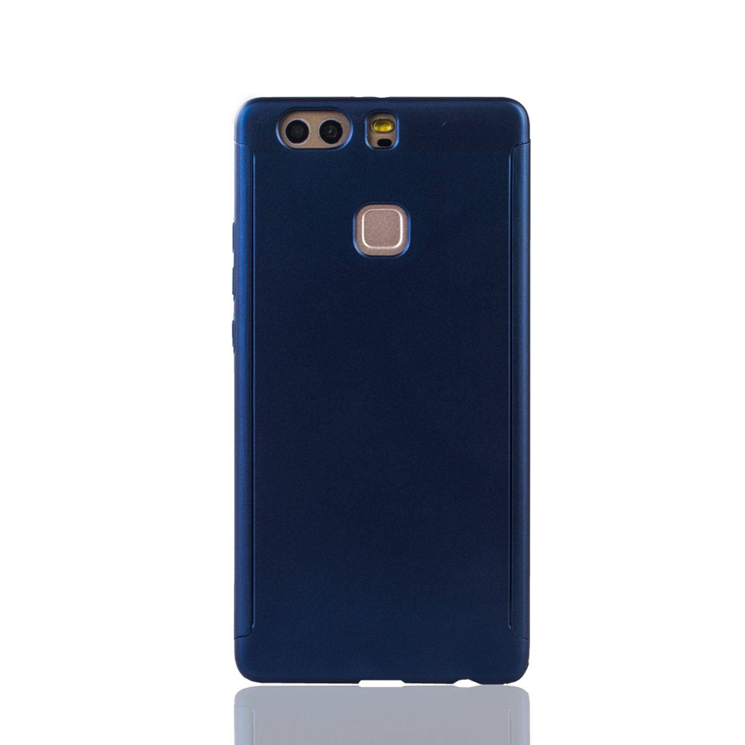Huawei P9 Plus Handyhülle 360 Grad Schutz Full Cover Blau