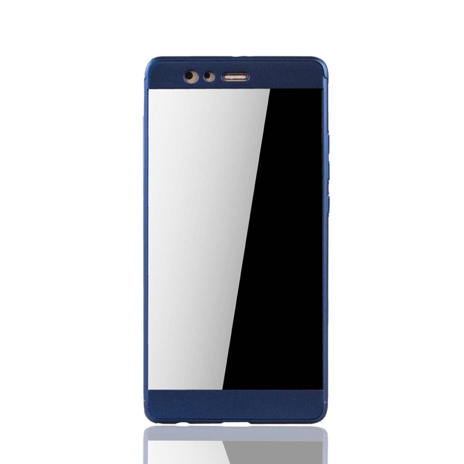Huawei P9 Plus Handyhülle 360 Grad Schutz Full Cover Blau