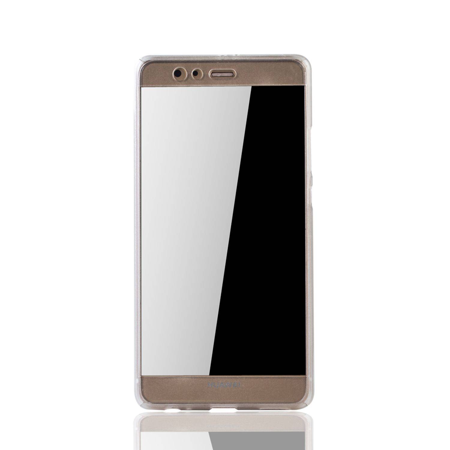 Huawei P9 Plus Handyhülle 360 Grad Schutz Full Cover Transparent