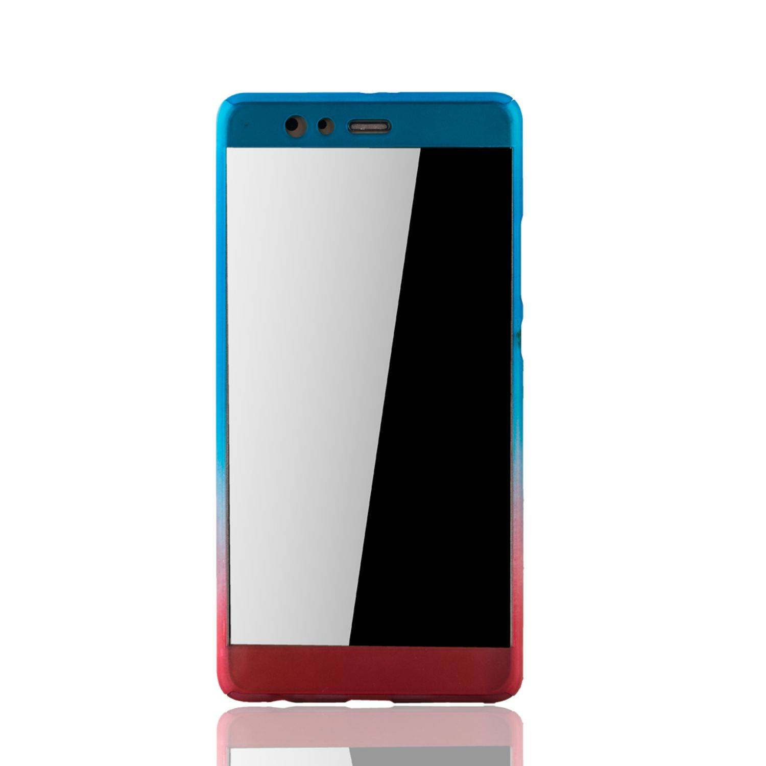 Huawei P9 Plus Handyhülle 360 Grad Schutz Full Cover Mehrfarbig