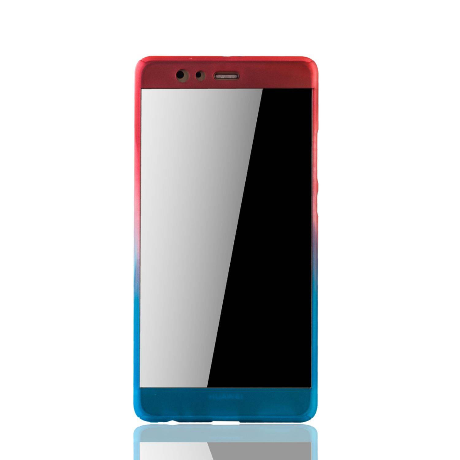 Huawei P9 Plus Handyhülle 360 Grad Schutz Full Cover Mehrfarbig