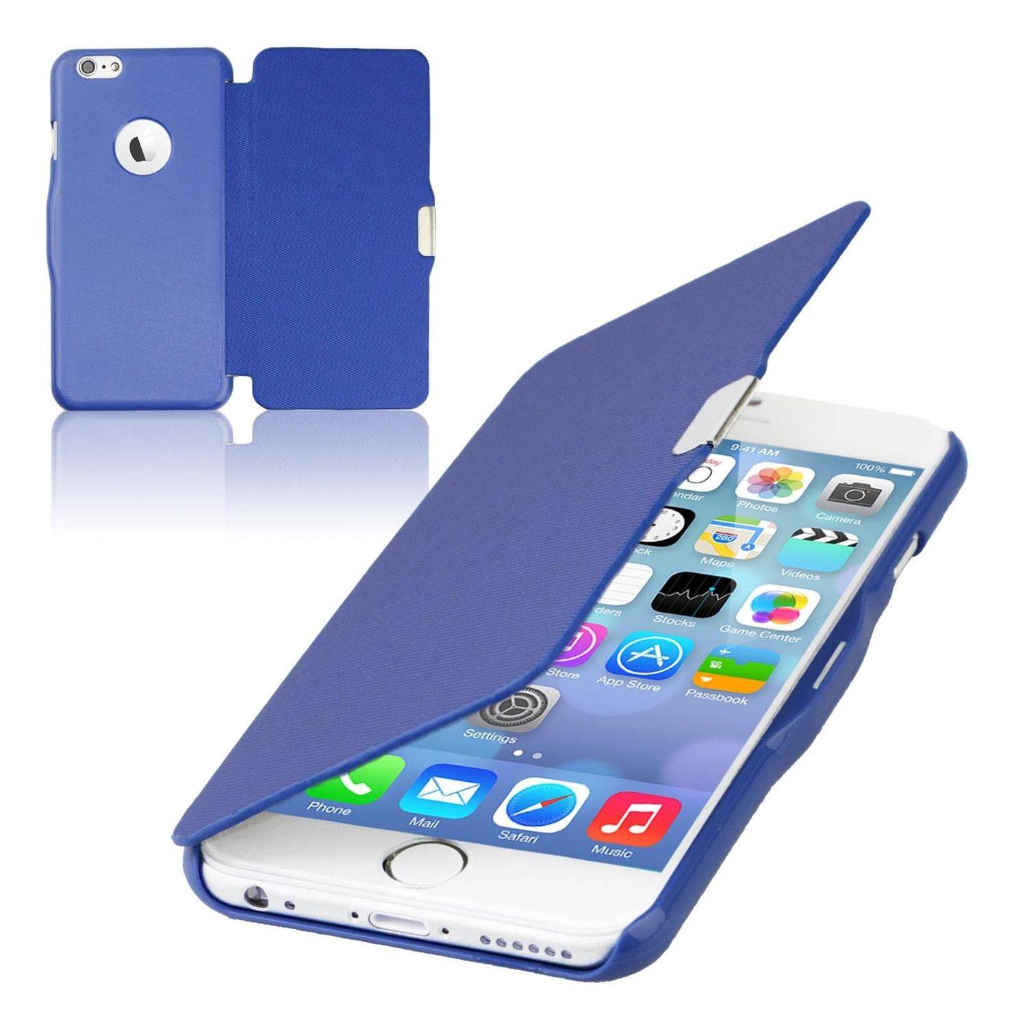 Apple iPhone 8 Plus Handyhülle Backcover Blau