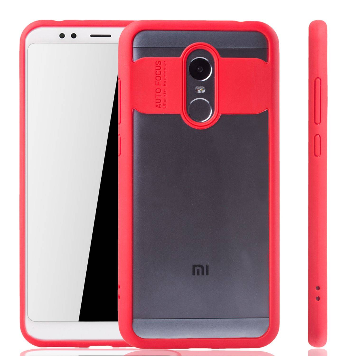Xiaomi Redmi 5 Plus Handyhülle Backcover Rot