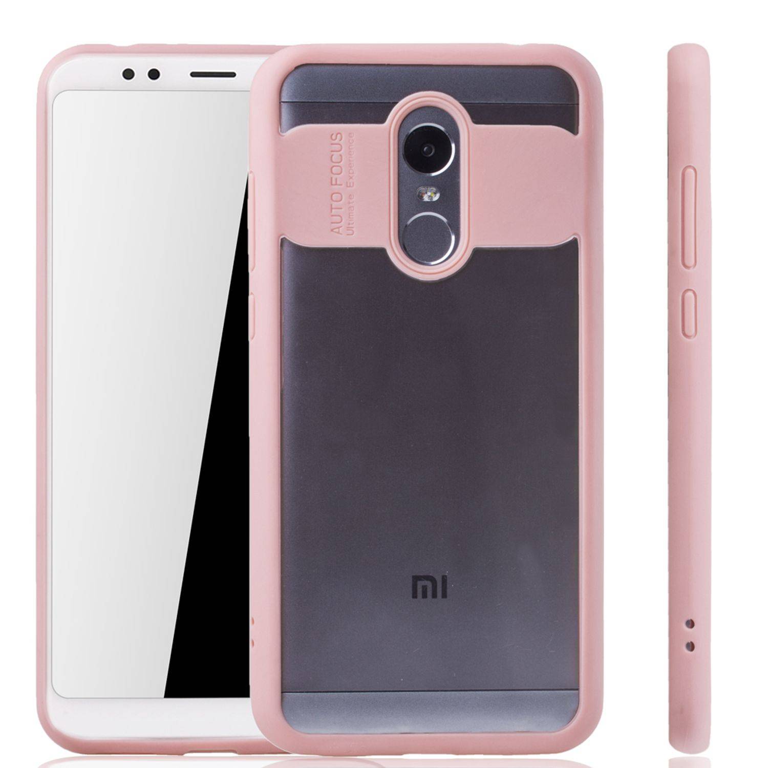 Xiaomi Redmi 5 Plus Handyhülle Backcover Rosa