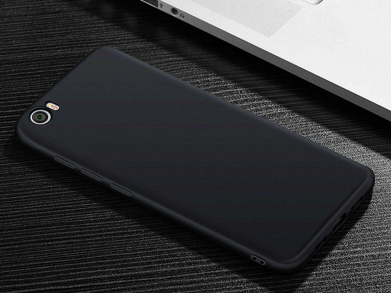 Samsung Galaxy S6 Edge Handyhülle Backcover Schwarz
