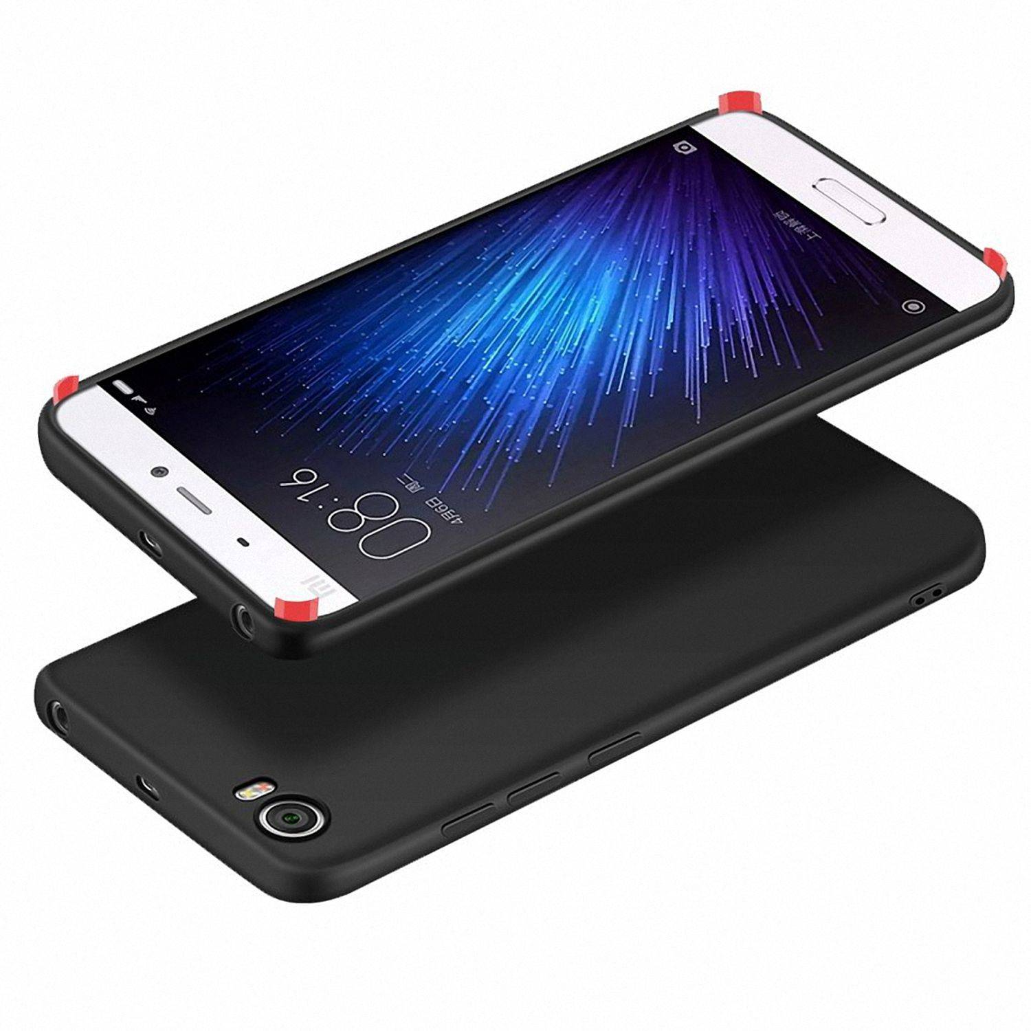 Samsung Galaxy S6 Edge Handyhülle Backcover Schwarz