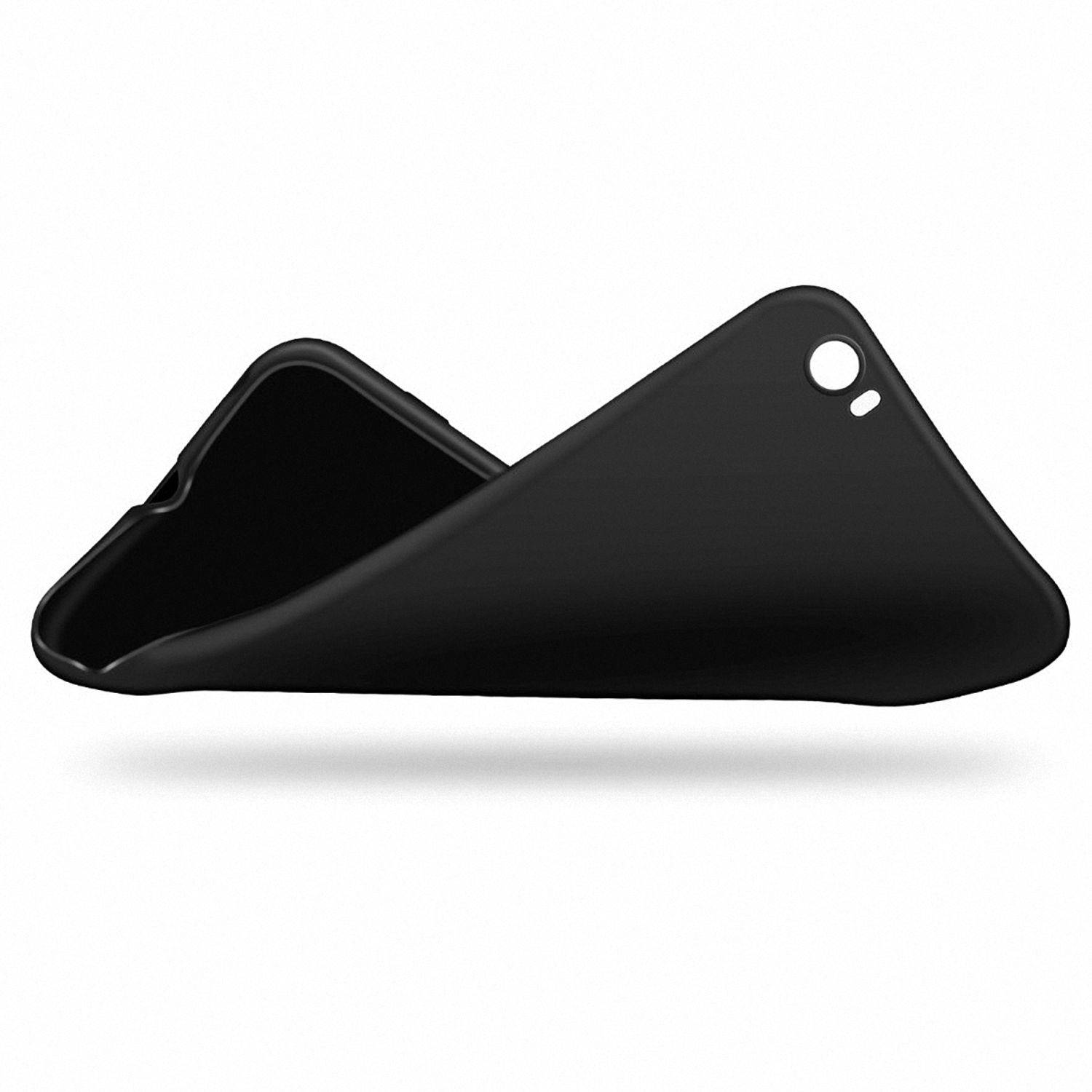 Samsung Galaxy S6 Edge Handyhülle Backcover Schwarz