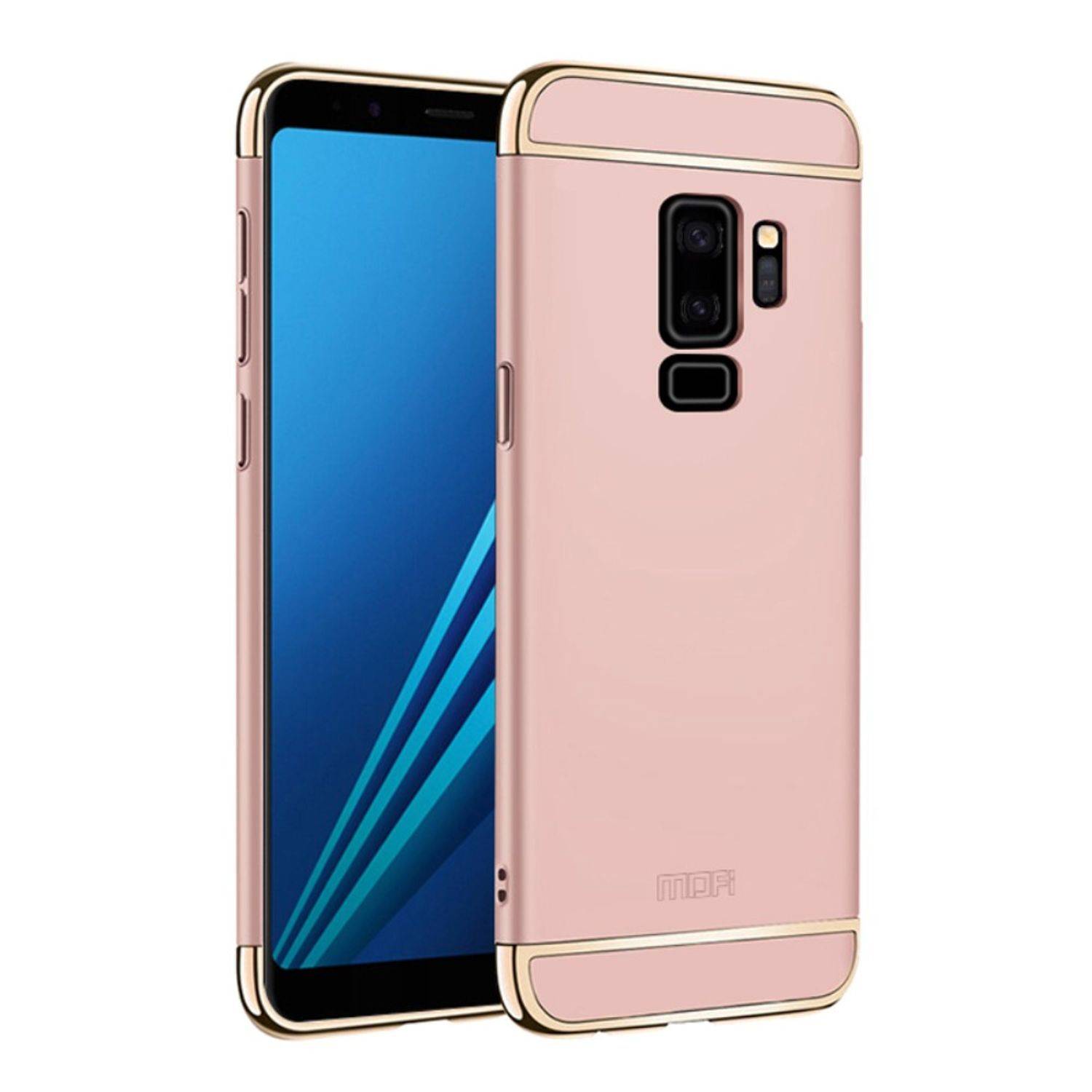 Samsung Galaxy S9 Plus Handyhülle Backcover Rosa