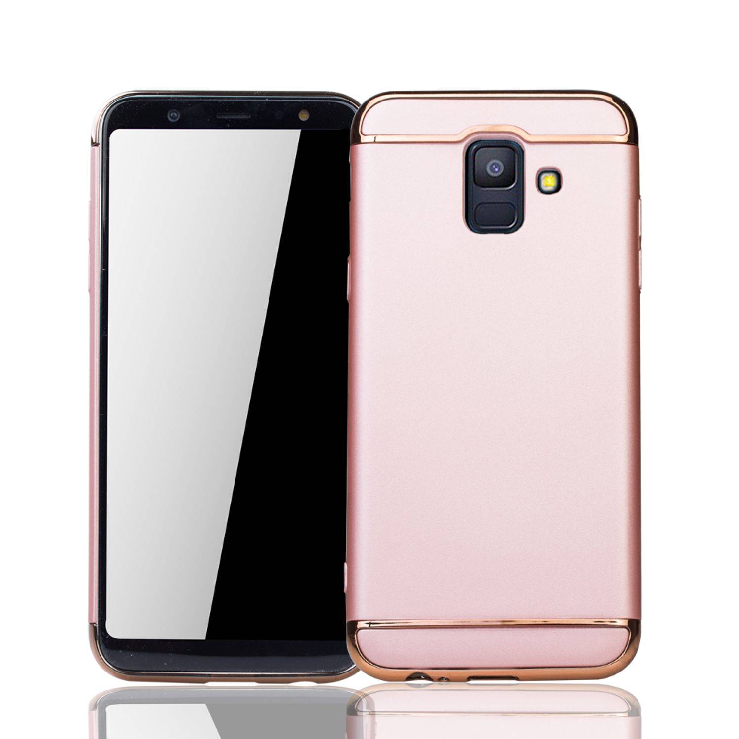 Samsung Galaxy A6 (2018) Handyhülle Backcover Rosa