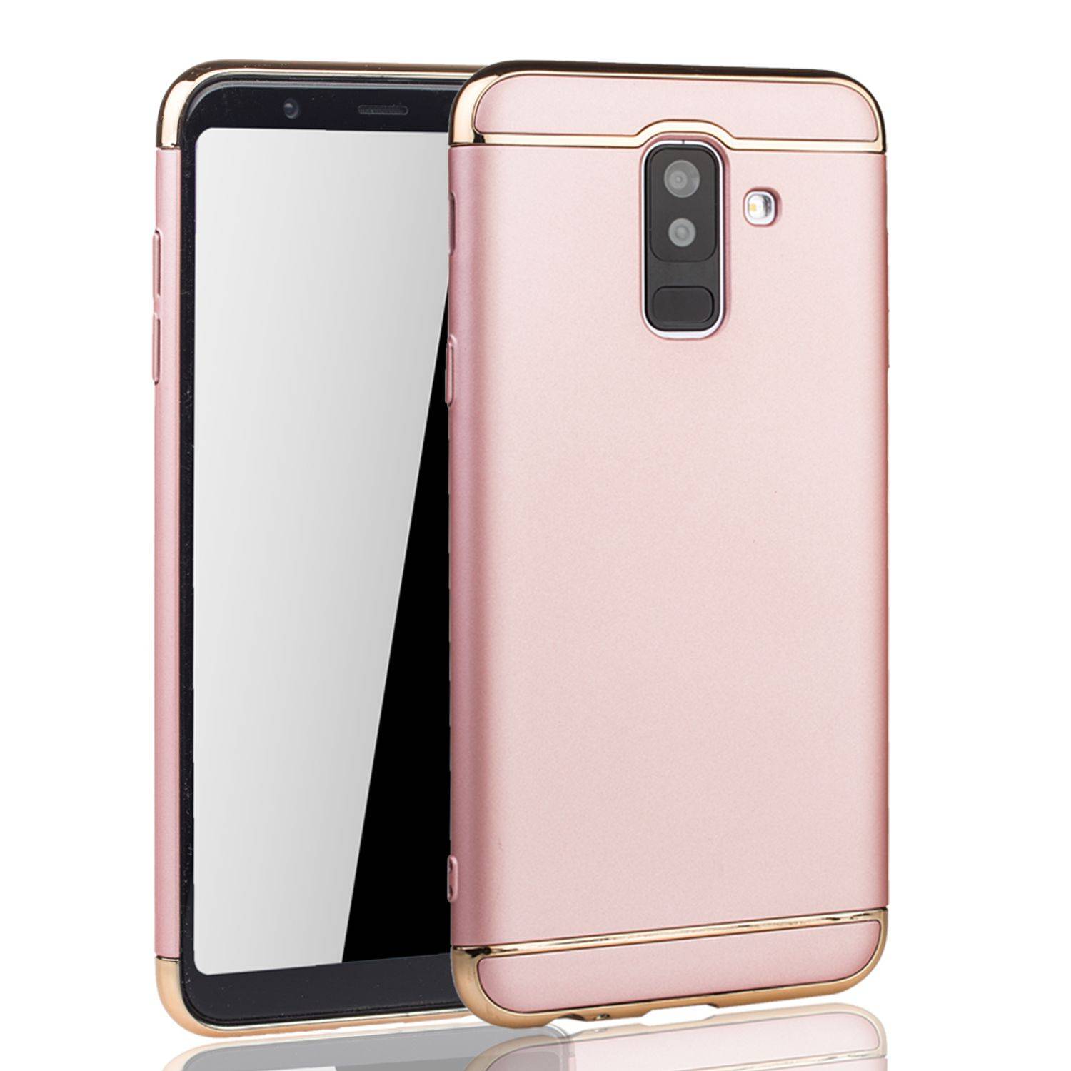 Samsung Galaxy A6 Plus (2018) Handyhülle Backcover Rosa