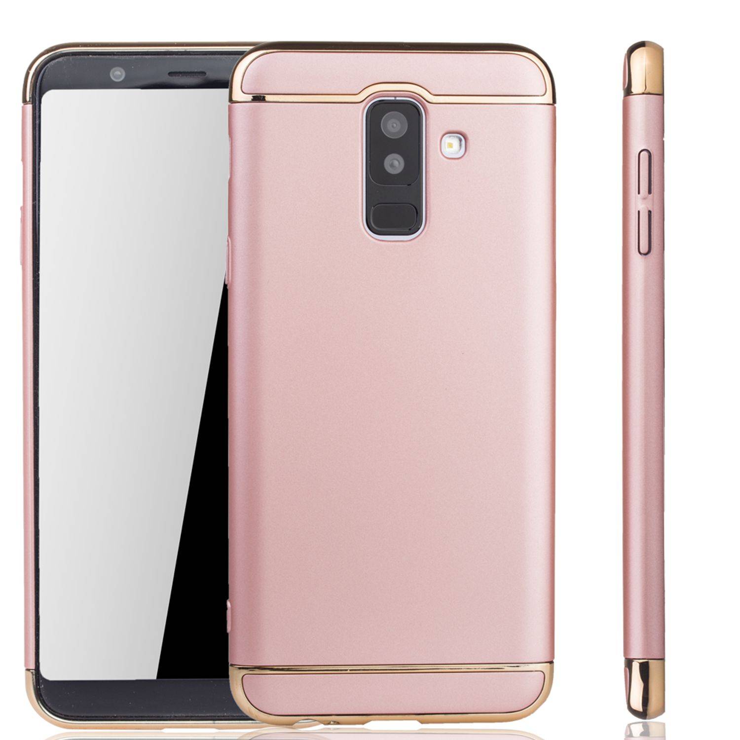 Samsung Galaxy A6 Plus (2018) Handyhülle Backcover Rosa