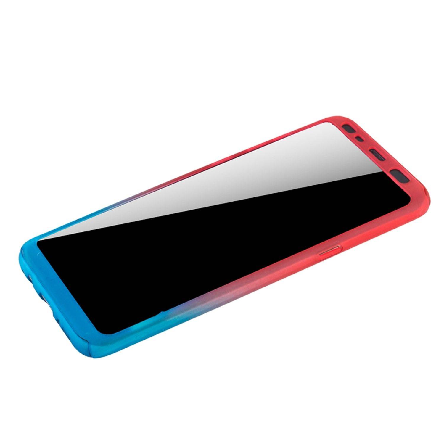 Samsung Galaxy S8 Plus Handyhülle 360 Grad Schutz Full Cover Mehrfarbig