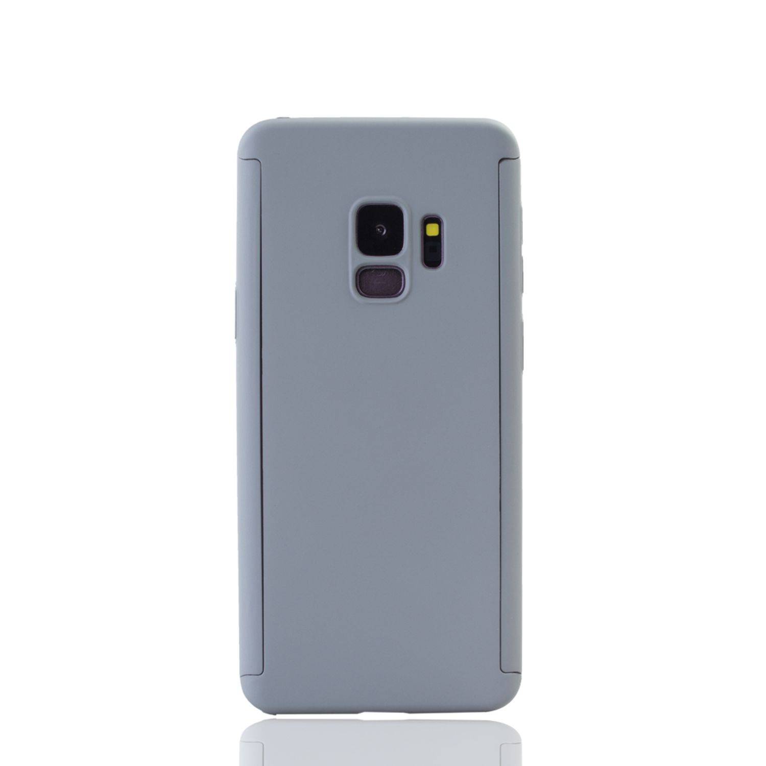 Samsung Galaxy S9 Handyhülle 360 Grad Schutz Full Cover Grau