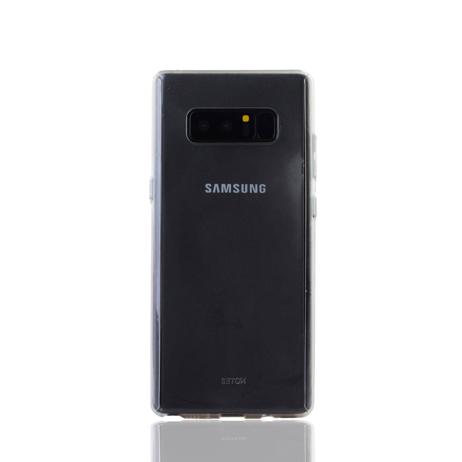 Samsung Galaxy Note 8 Handyhülle 360 Grad Schutz Full Cover Transparent