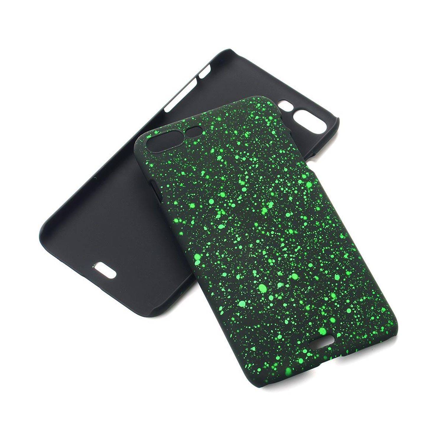 Apple iPhone 8 Plus Handyhülle Backcover Schwarz