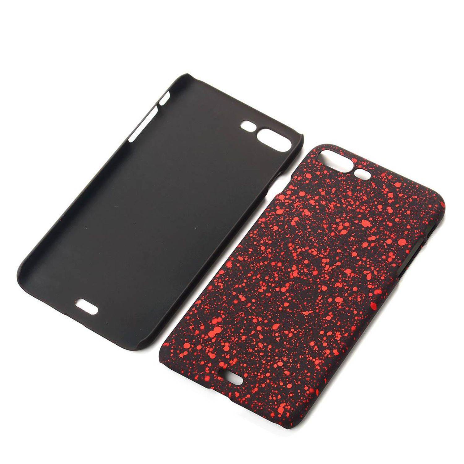 Apple iPhone 8 Plus Handyhülle Backcover Schwarz