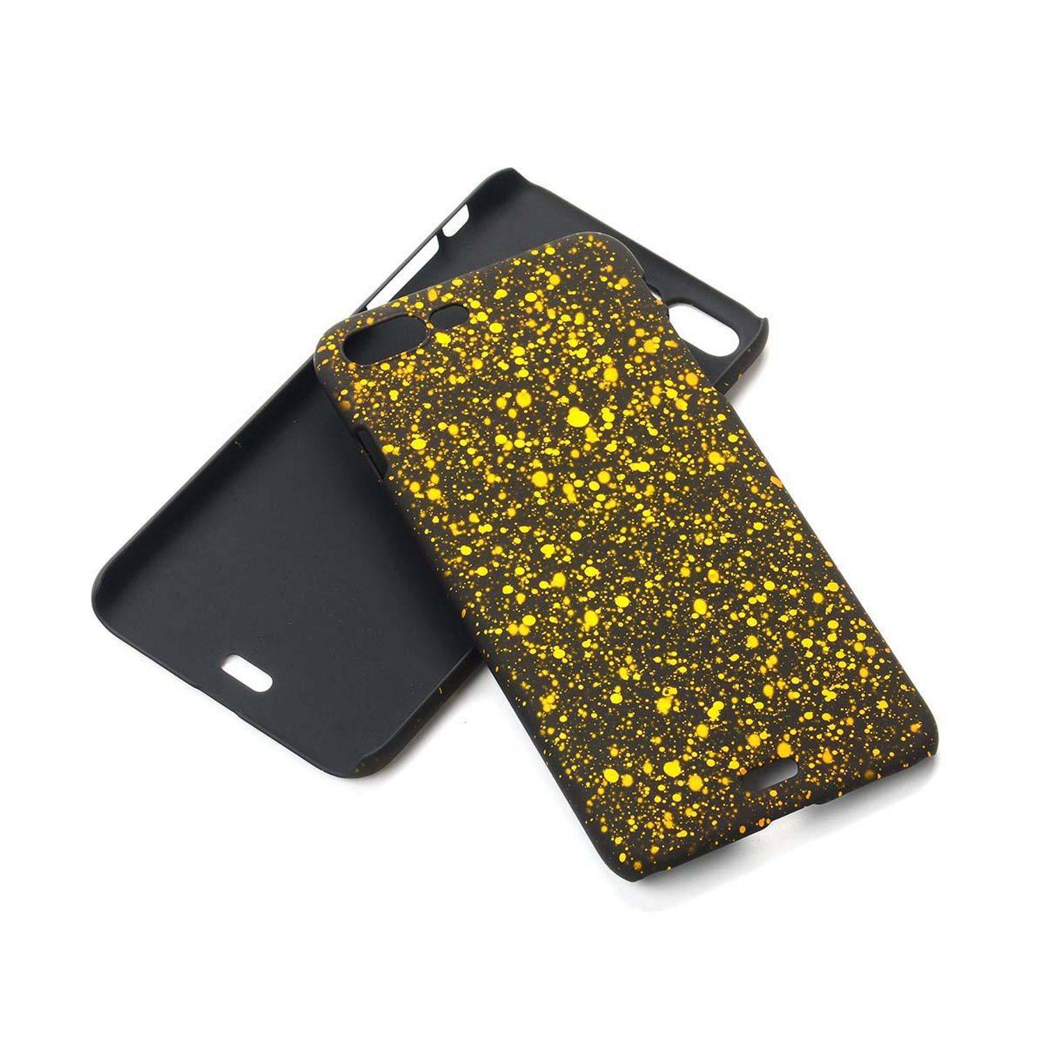 Apple iPhone 8 Plus Handyhülle Backcover Schwarz