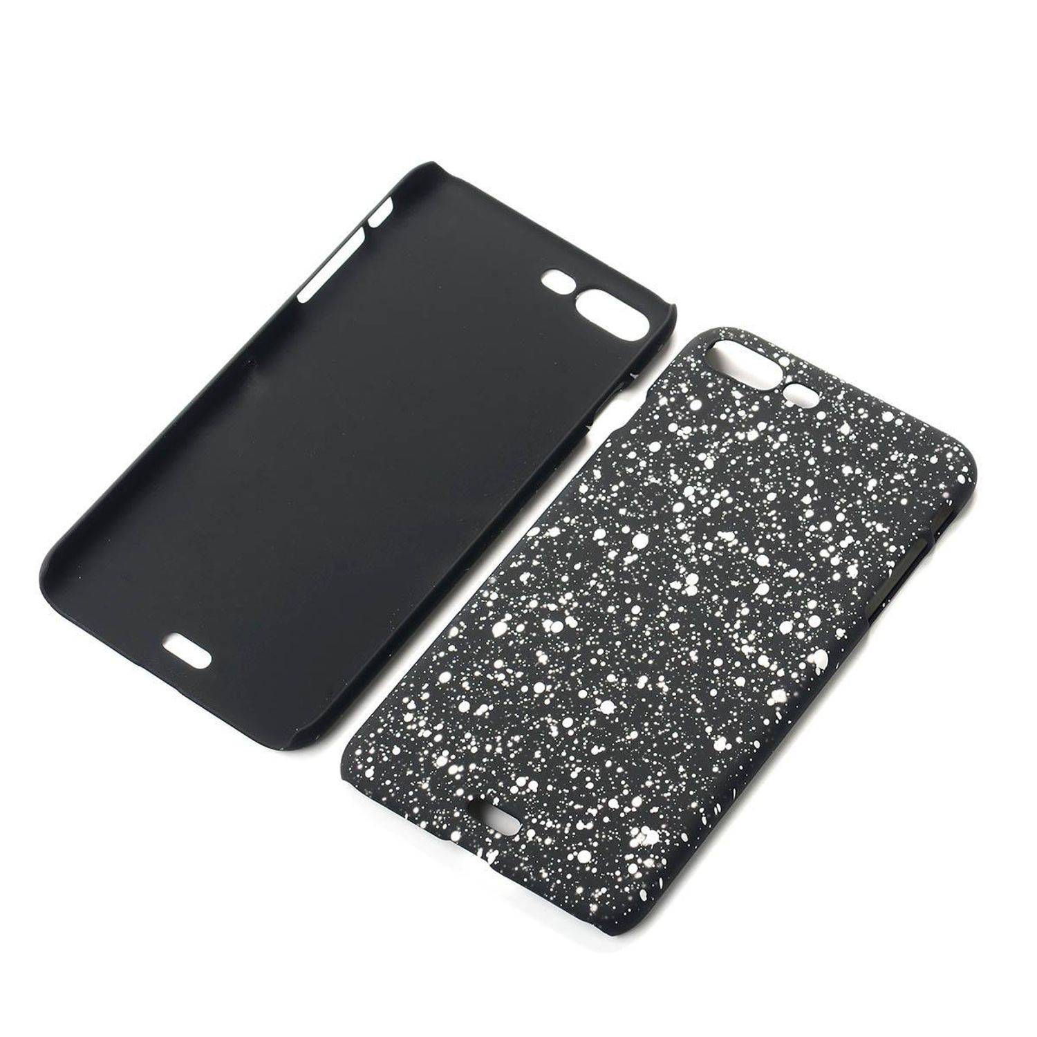Apple iPhone 8 Plus Handyhülle Backcover Schwarz