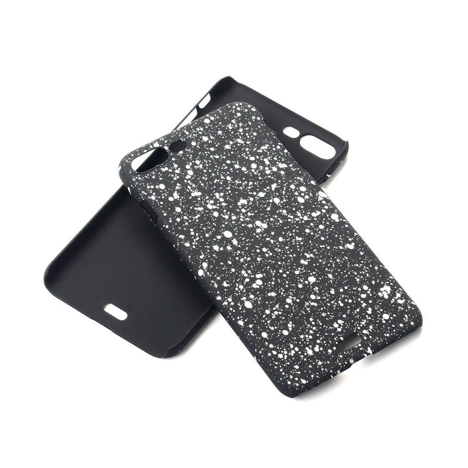 Apple iPhone 8 Plus Handyhülle Backcover Schwarz