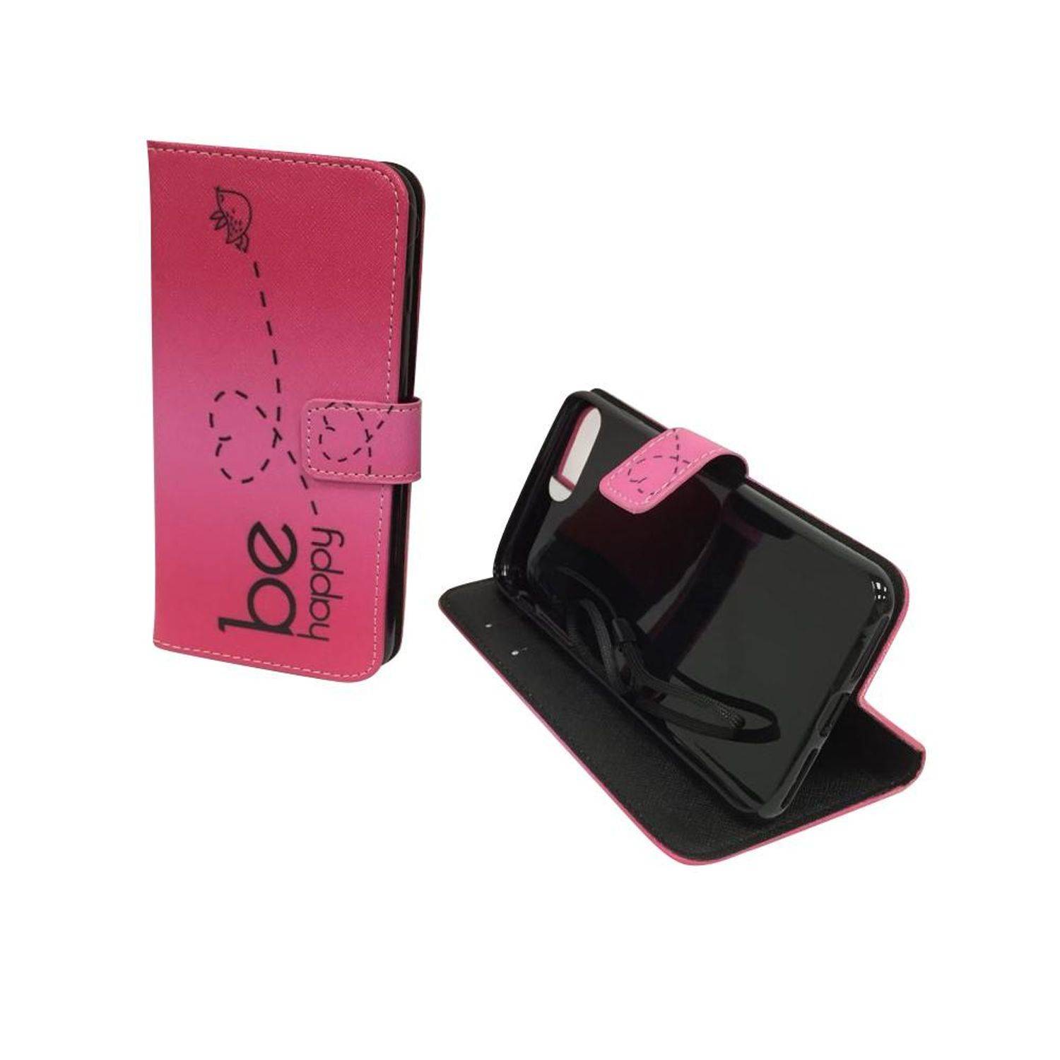 Apple iPhone 8 Plus Handyhülle Bookcover Rosa