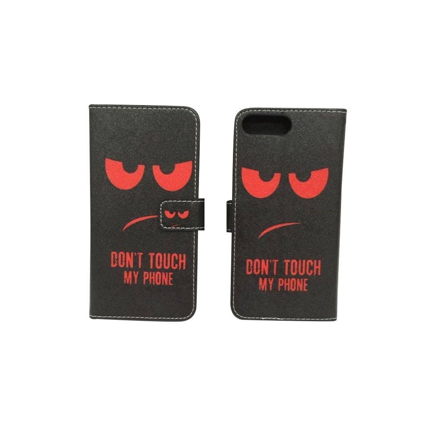Apple iPhone 8 Plus Handyhülle Bookcover Rot