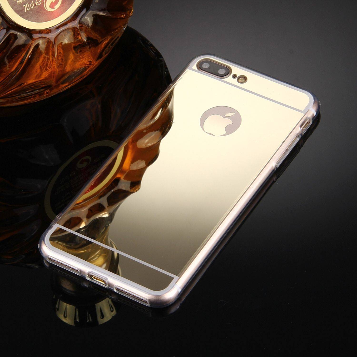Apple iPhone 8 Plus Handyhülle Backcover Gold