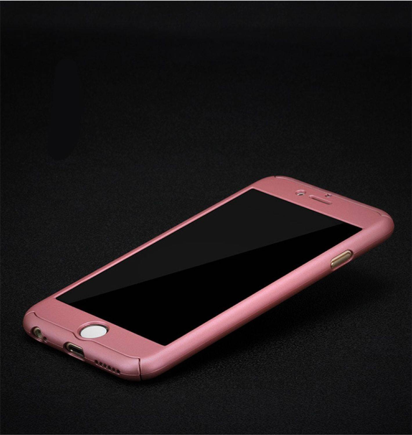 Apple iPhone 8 Plus Handyhülle Backcover Rosa