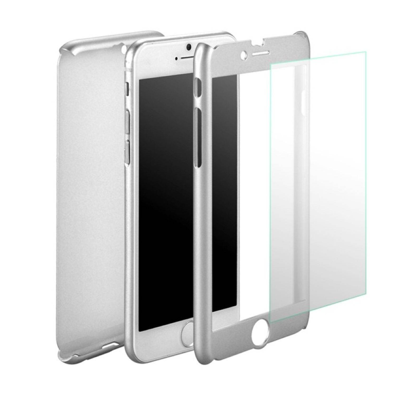 Apple iPhone 8 Plus Handyhülle Backcover Rot