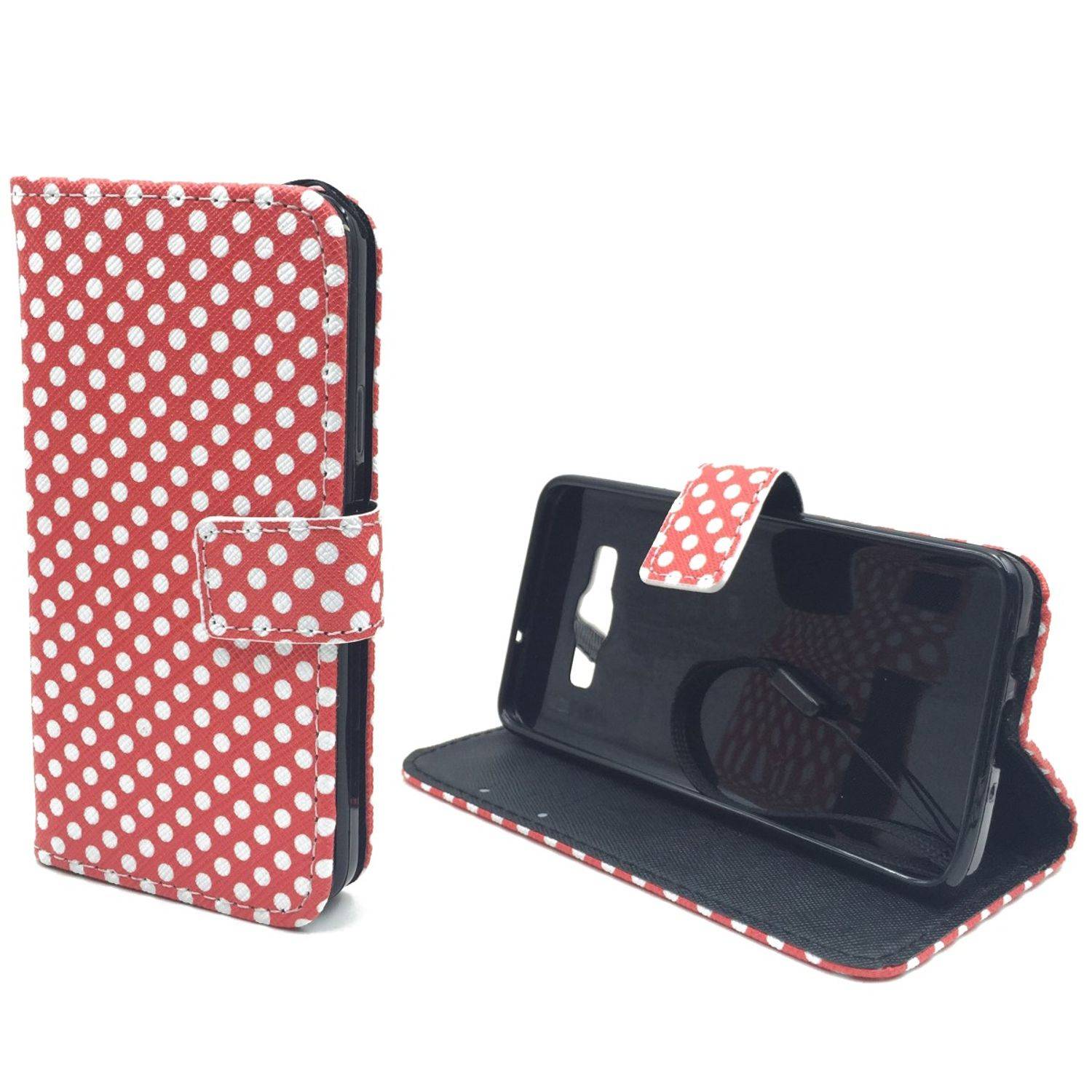 Samsung Galaxy A5 (2015) Handyhülle Bookcover Rot