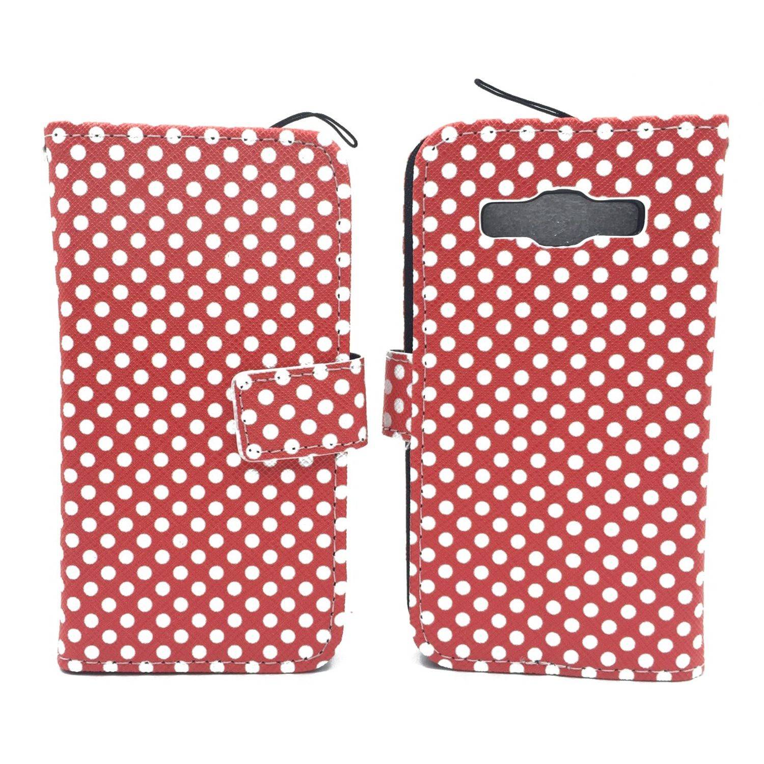 Samsung Galaxy A5 (2015) Handyhülle Bookcover Rot