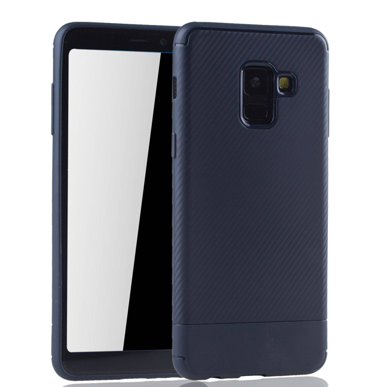 Samsung Galaxy A8 (2018) Handyhülle Backcover Braun
