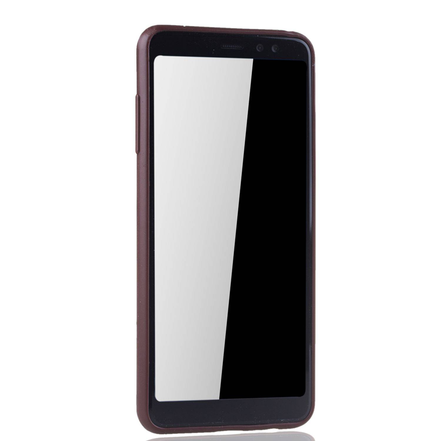 Samsung Galaxy A8 Plus (2018) Handyhülle Backcover Schwarz