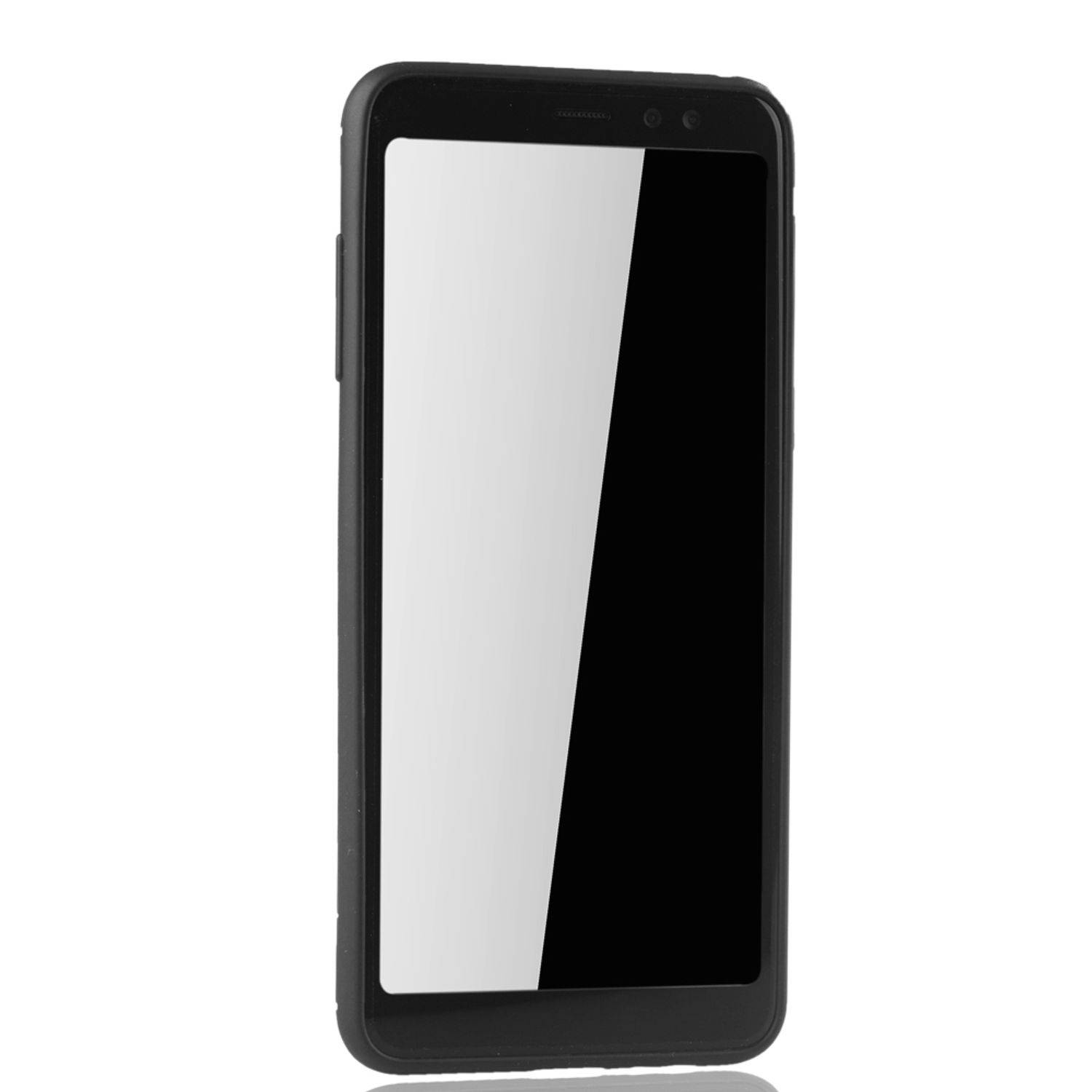 Samsung Galaxy A8 Plus (2018) Handyhülle Backcover Braun