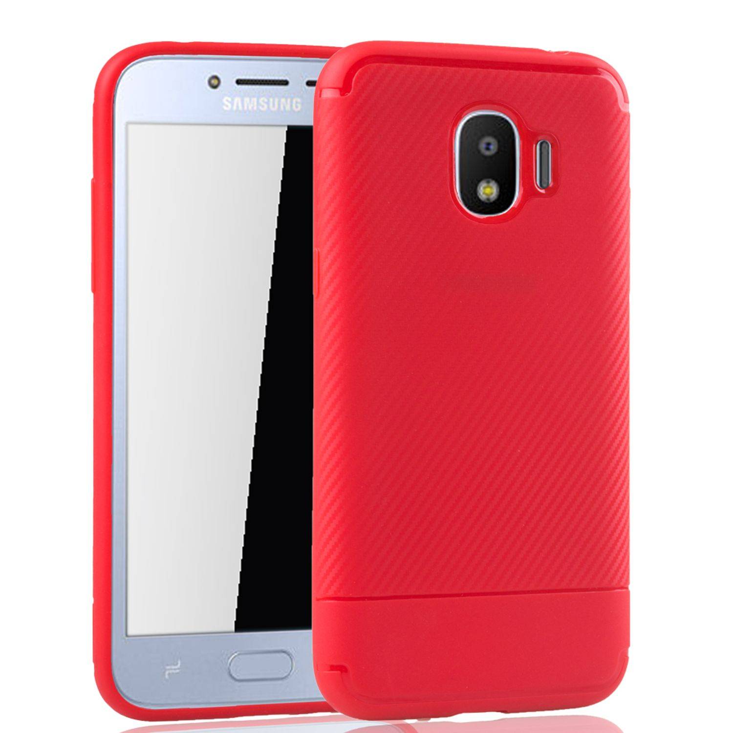 Samsung Galaxy J2 Pro Handyhülle Backcover Rot