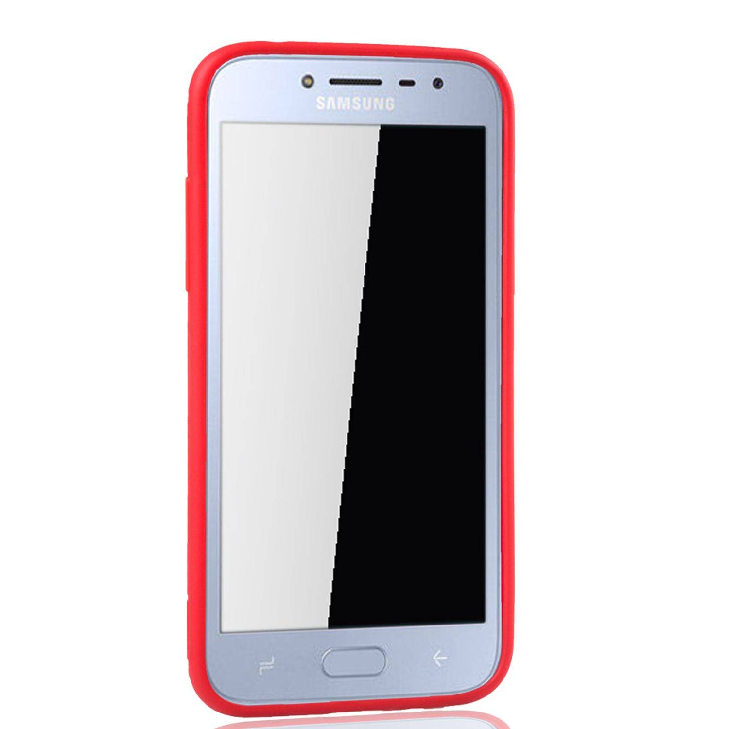 Samsung Galaxy J2 Pro Handyhülle Backcover Braun