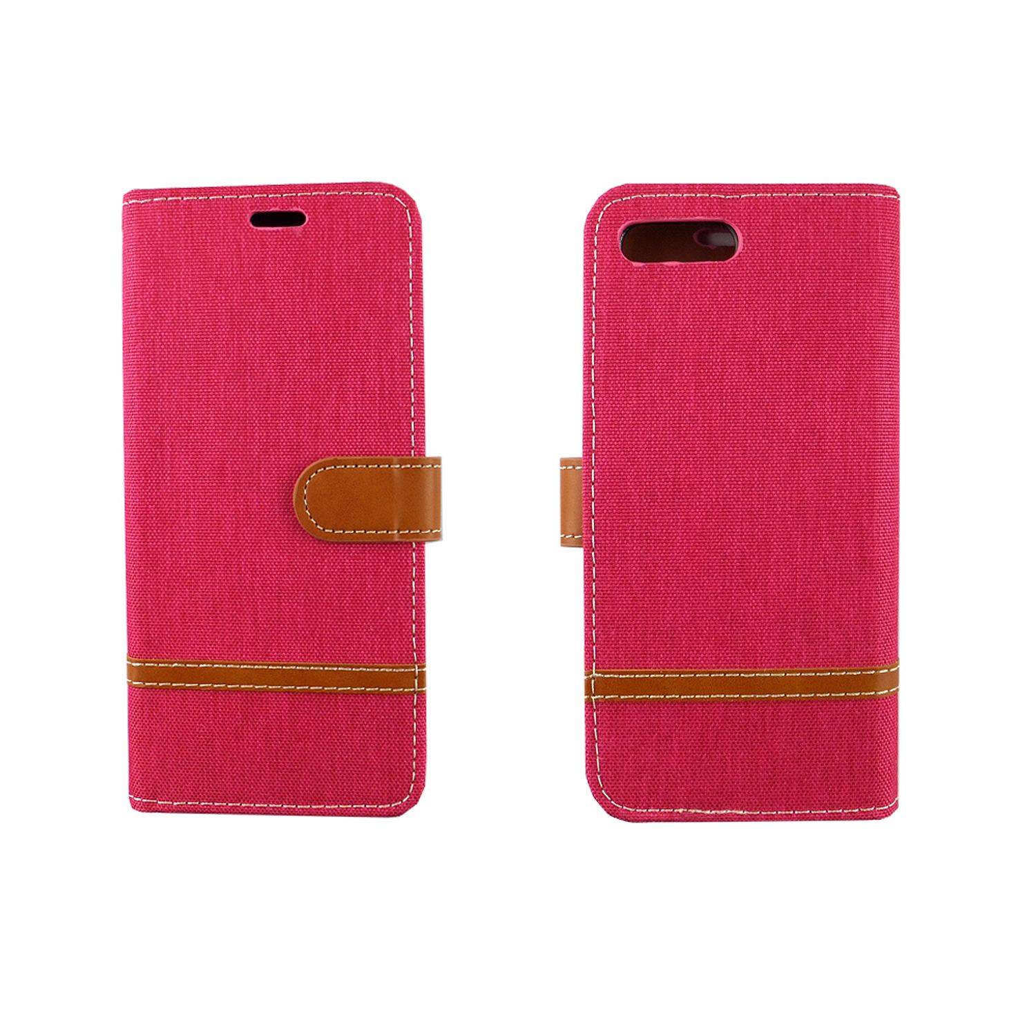 Huawei Honor 10 Handyhülle Bookcover Rosa