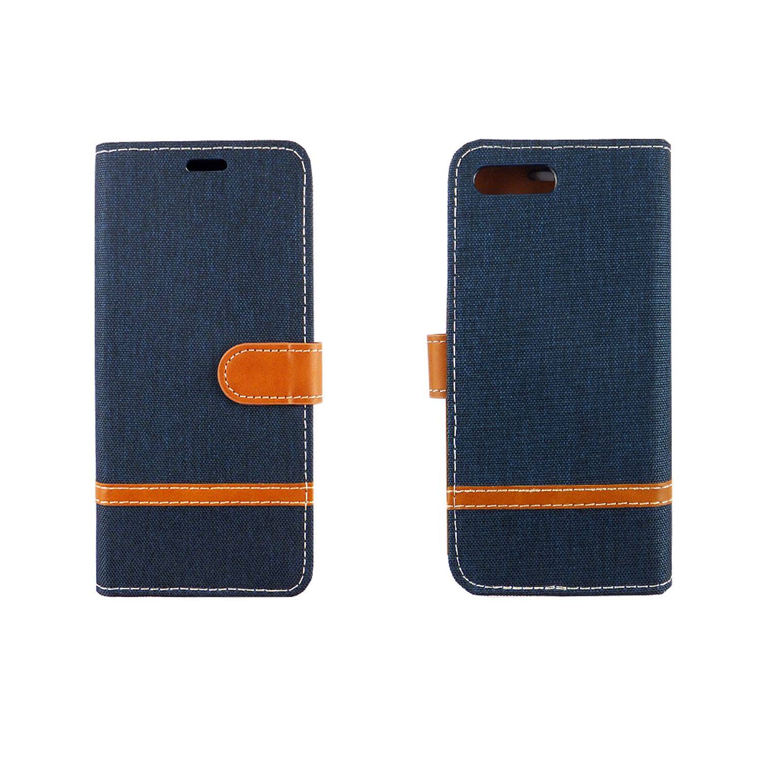 Huawei Honor 10 Handyhülle Bookcover Blau