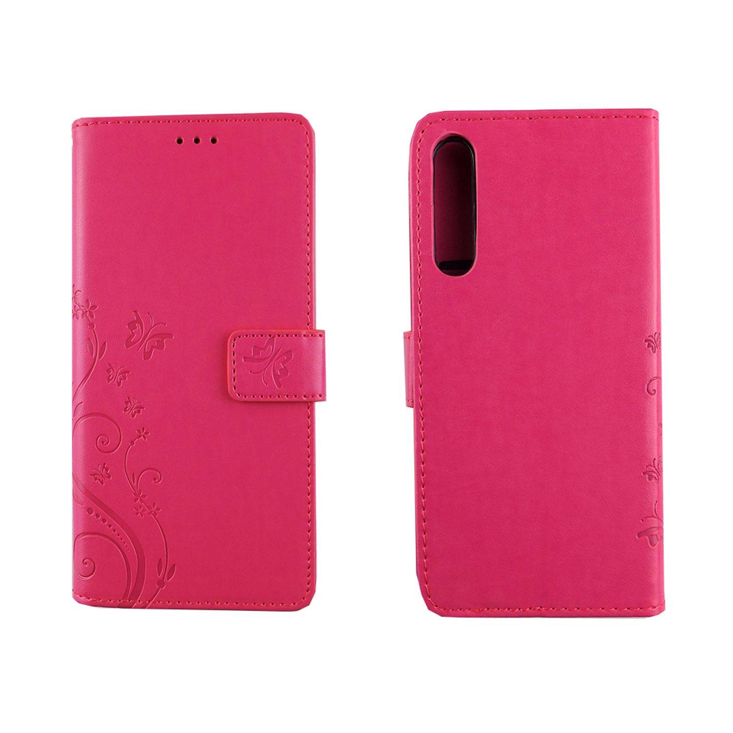 Huawei P20 Pro Handyhülle Bookcover Rosa