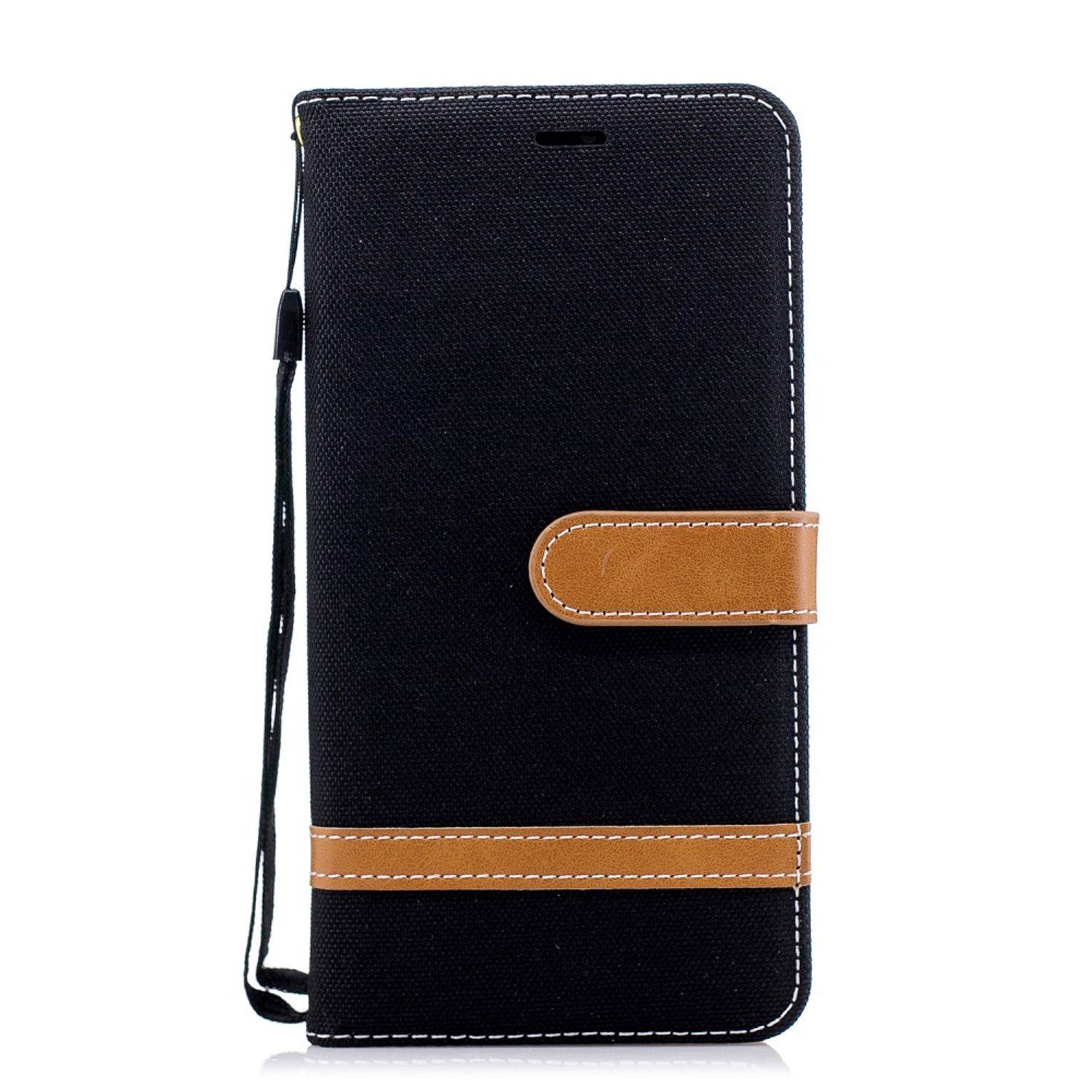 Huawei P20 Pro Handyhülle Bookcover Schwarz