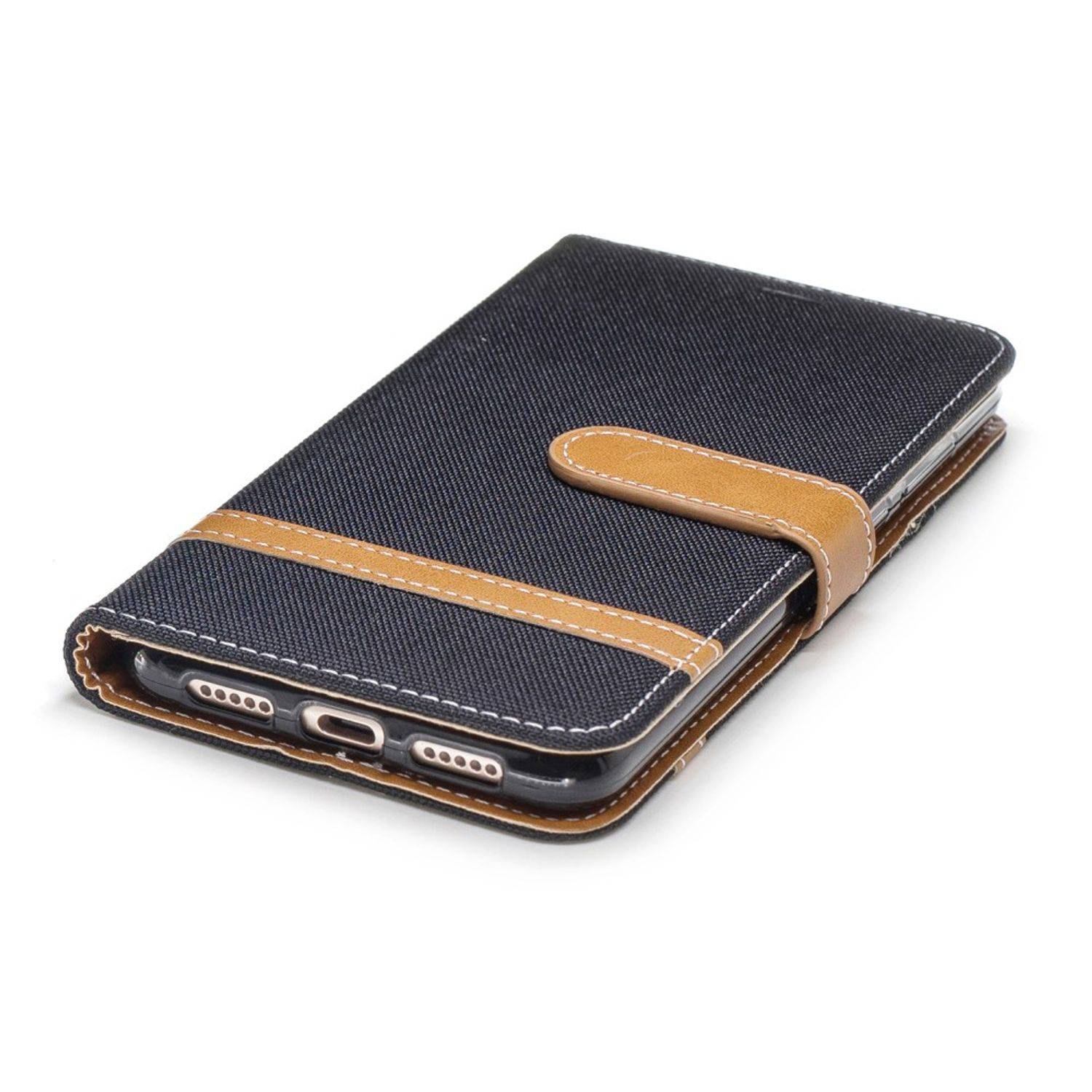 Huawei P20 Pro Handyhülle Bookcover Schwarz