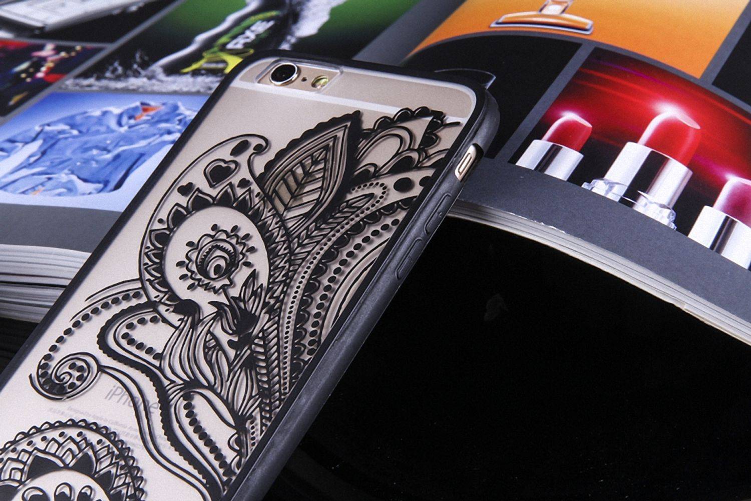 Samsung Galaxy S6 Edge Handyhülle Backcover Weiß