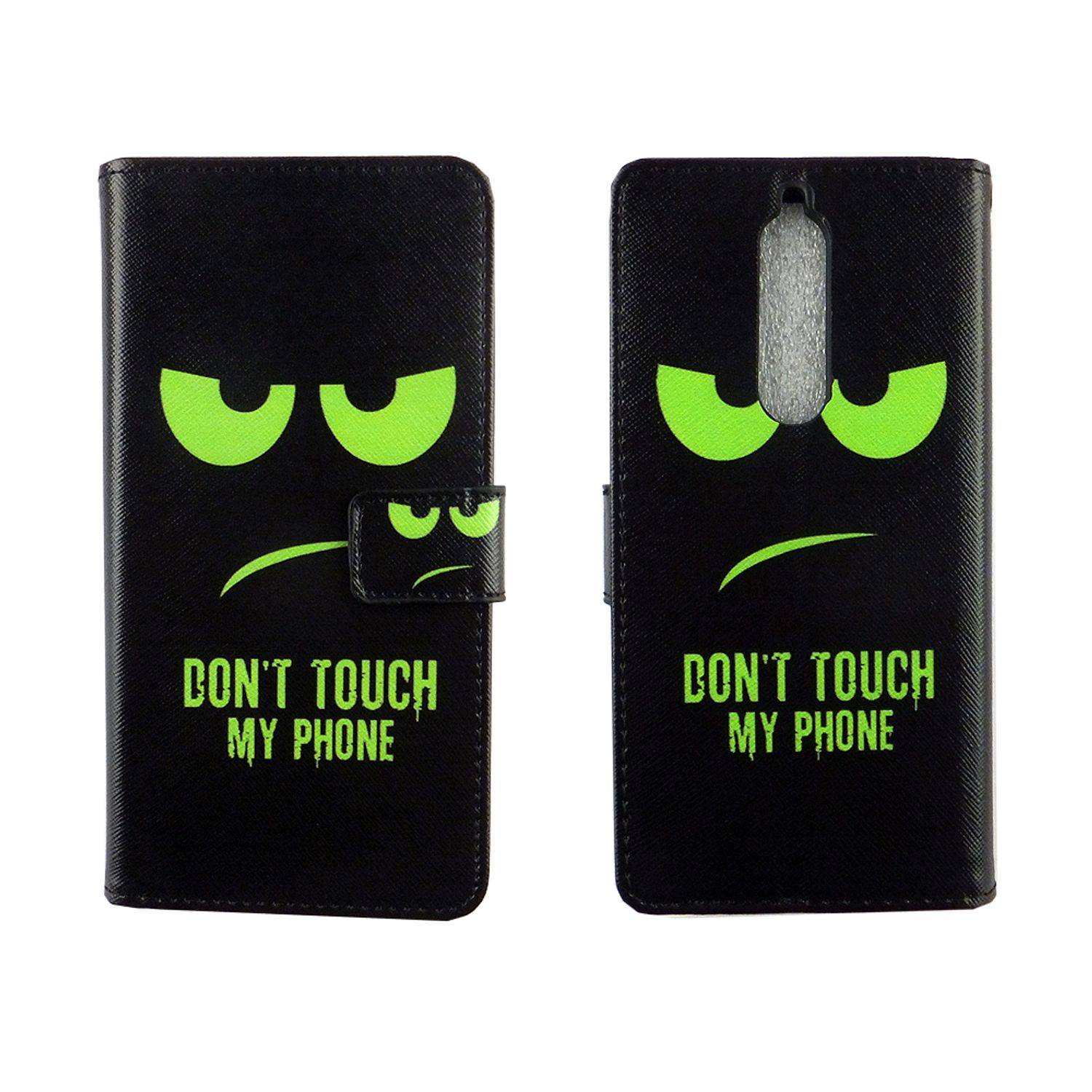 Nokia 5.1 Handyhülle Bookcover Grün
