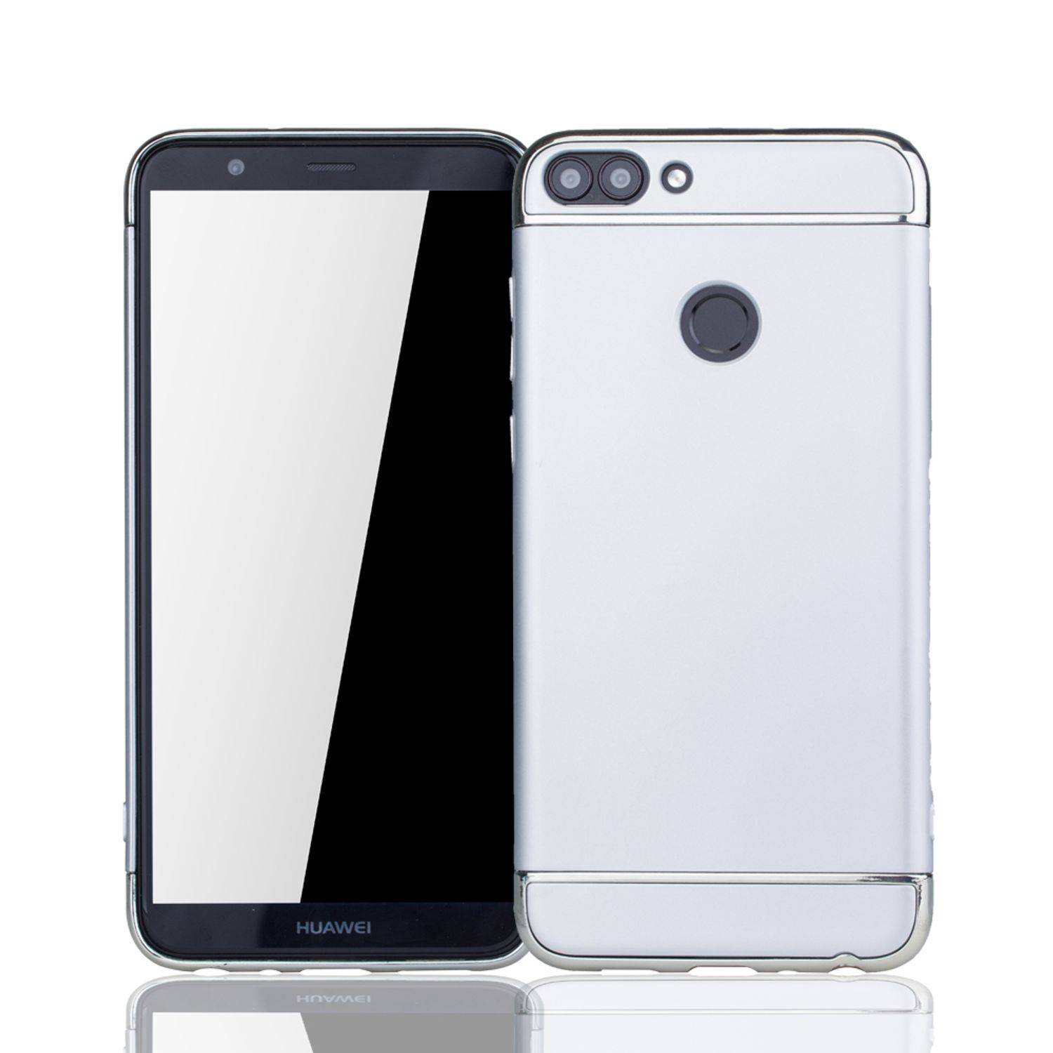 Huawei Honor 7s Handyhülle Backcover Silber