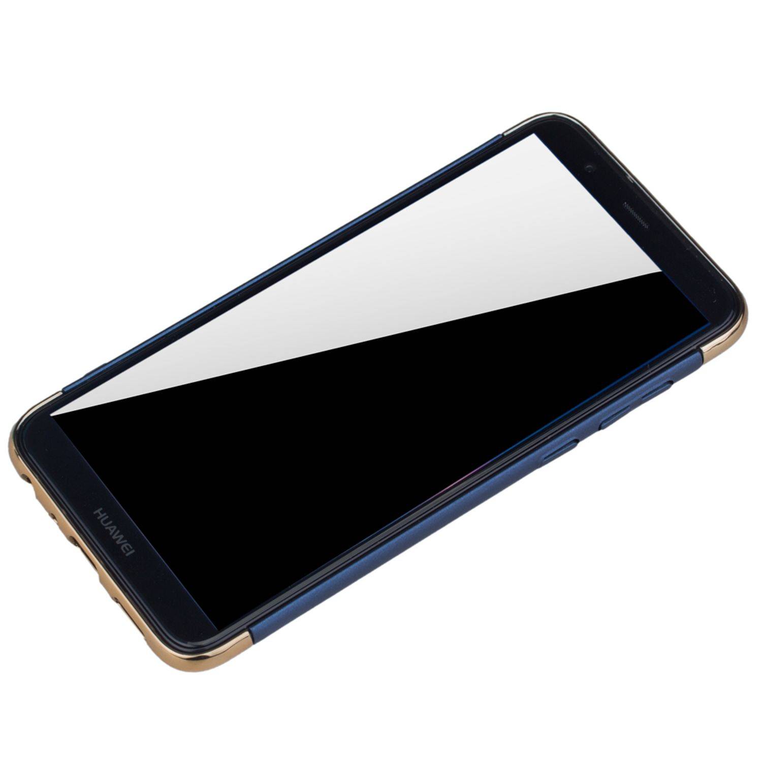 Huawei Honor 7s Handyhülle Backcover Blau